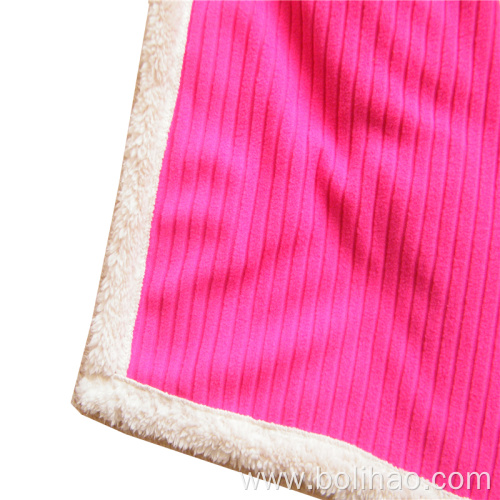 Shu Velveteen And Antipilling Fleece Composite Blanket